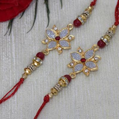 Golden rakhi