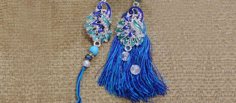 Peacock Lumba Rakhi