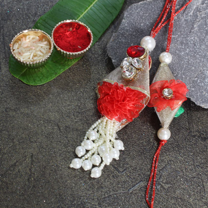 AD Stone Bhaiya Bhabhi Rakhi