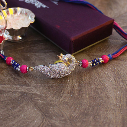 Designer Peacock Rakhi
