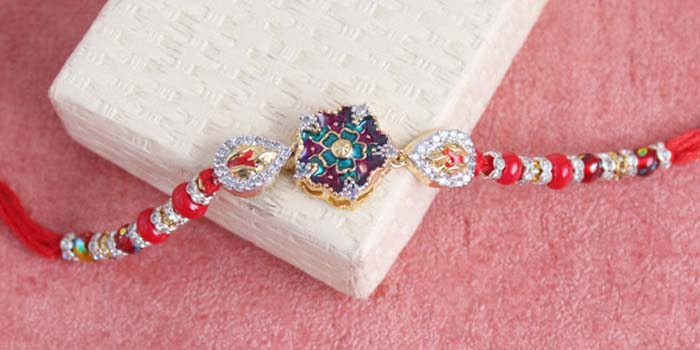 Meenakari Rakhi