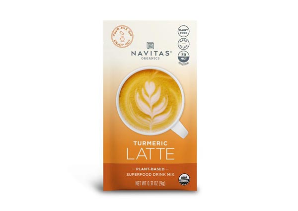 Packets of Turmeric Latte