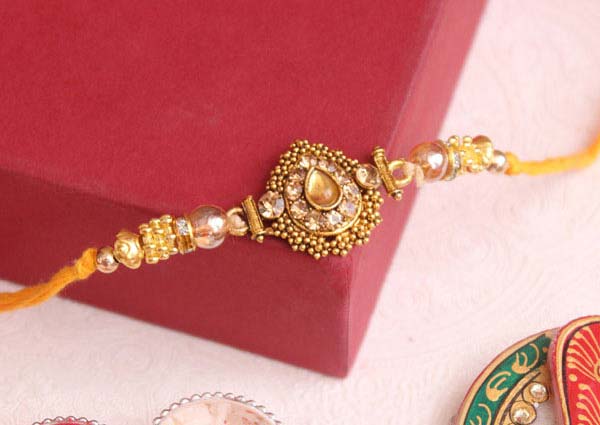 yellow Rakhi
