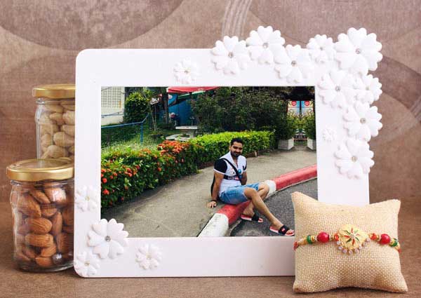 Traditional Rakhi with Photo Gifts