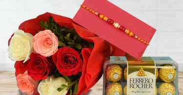 Flower gifting ideas on Raksha Bandhan