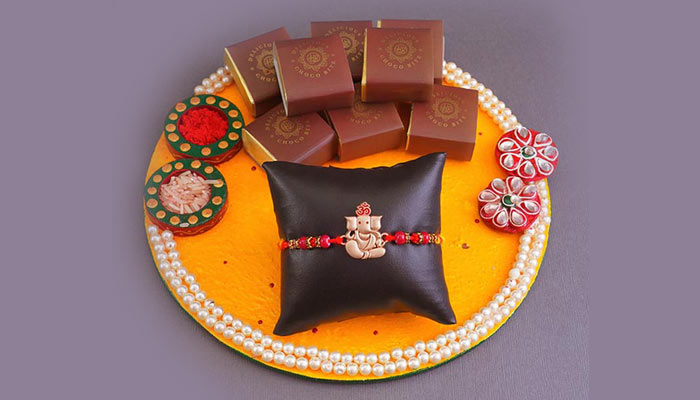 Rakhi Thali Decoration Ideas Decorate Rakhi Thali  GiftaLove
