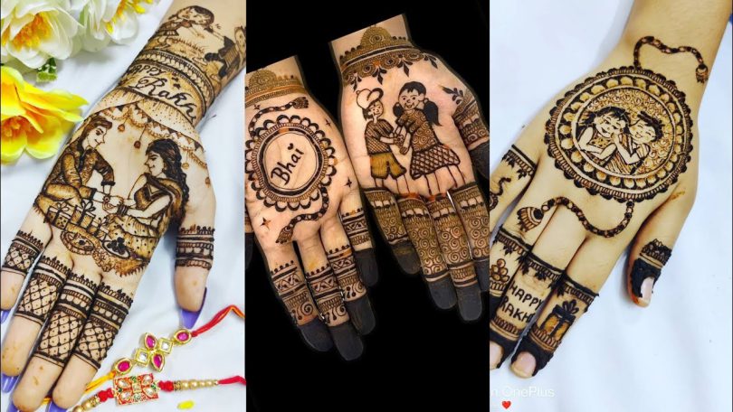 Latest mehendi designs for Raksha Bandhan 2023