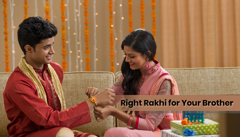 Choosing the Right Rakhi for Your Brother