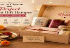 Elegant Rakhi gift hamper with festive décor and thoughtful presents