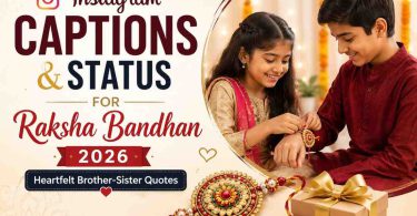 Brother and sister celebrating Raksha Bandhan with rakhi and gifts